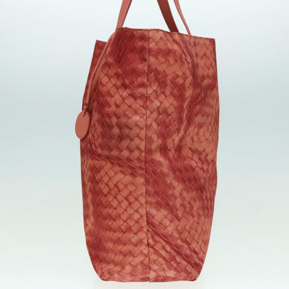 Bottega Veneta Orange Canvas Intrecciato