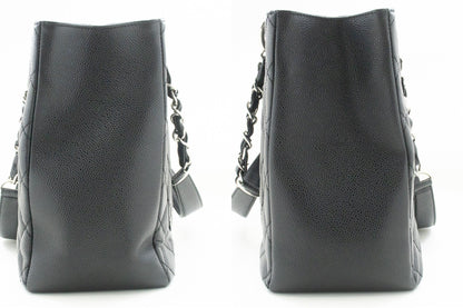 Chanel Black Leather Grand Shopping
