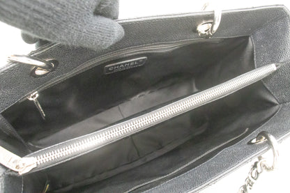 Chanel Black Leather Grand Shopping