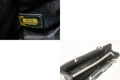 Chanel Black Leather Grand Shopping