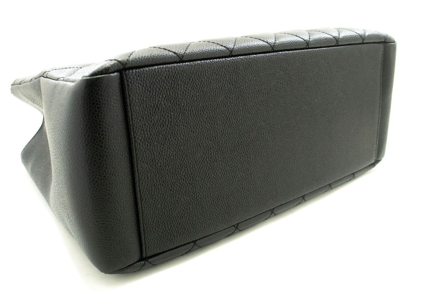 Chanel Black Leather Grand Shopping
