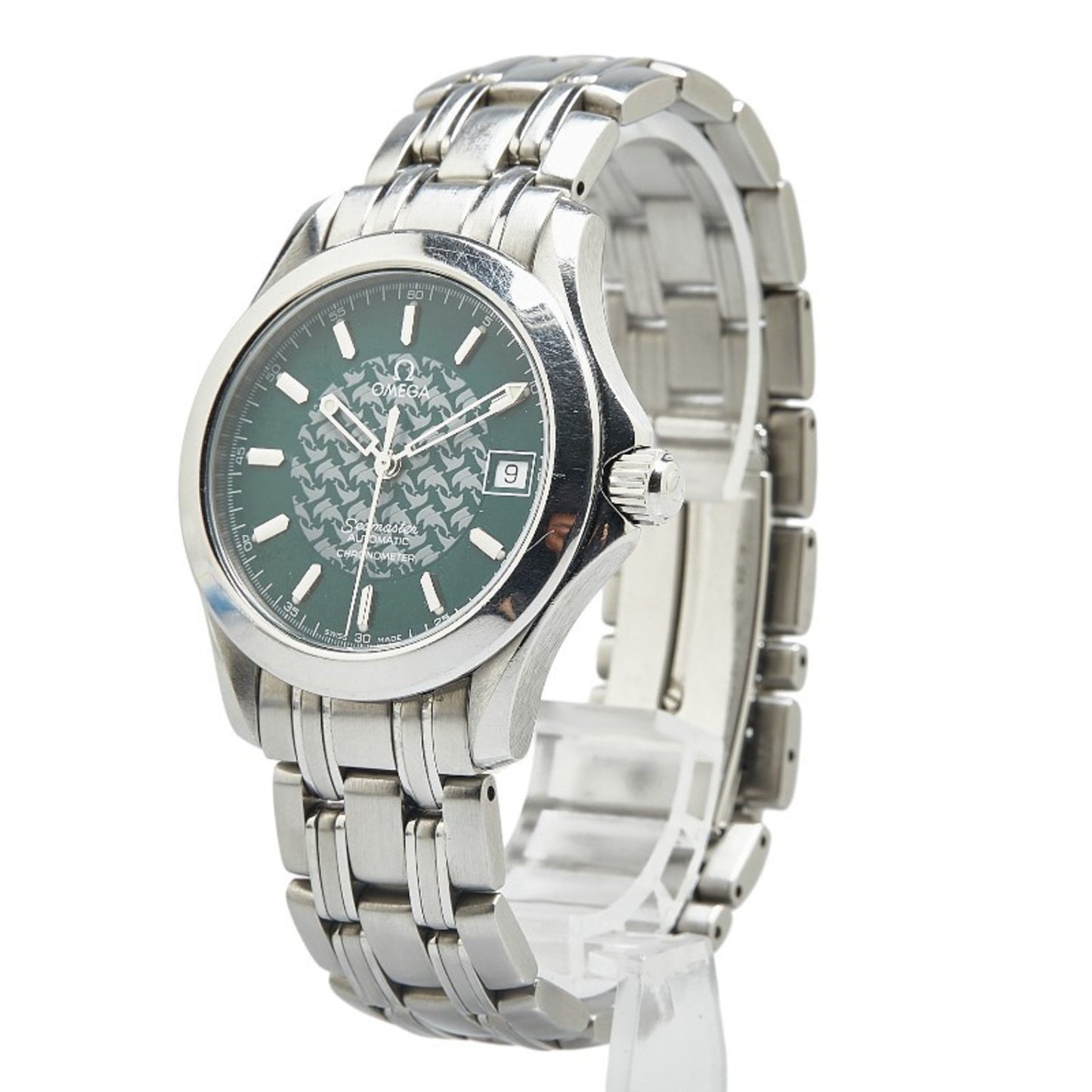 Omega Green Steel Seamaster