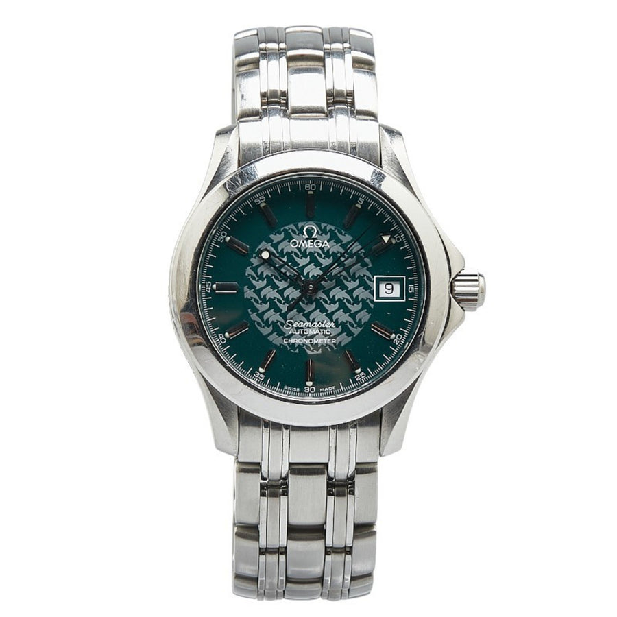 Omega Green Steel Seamaster