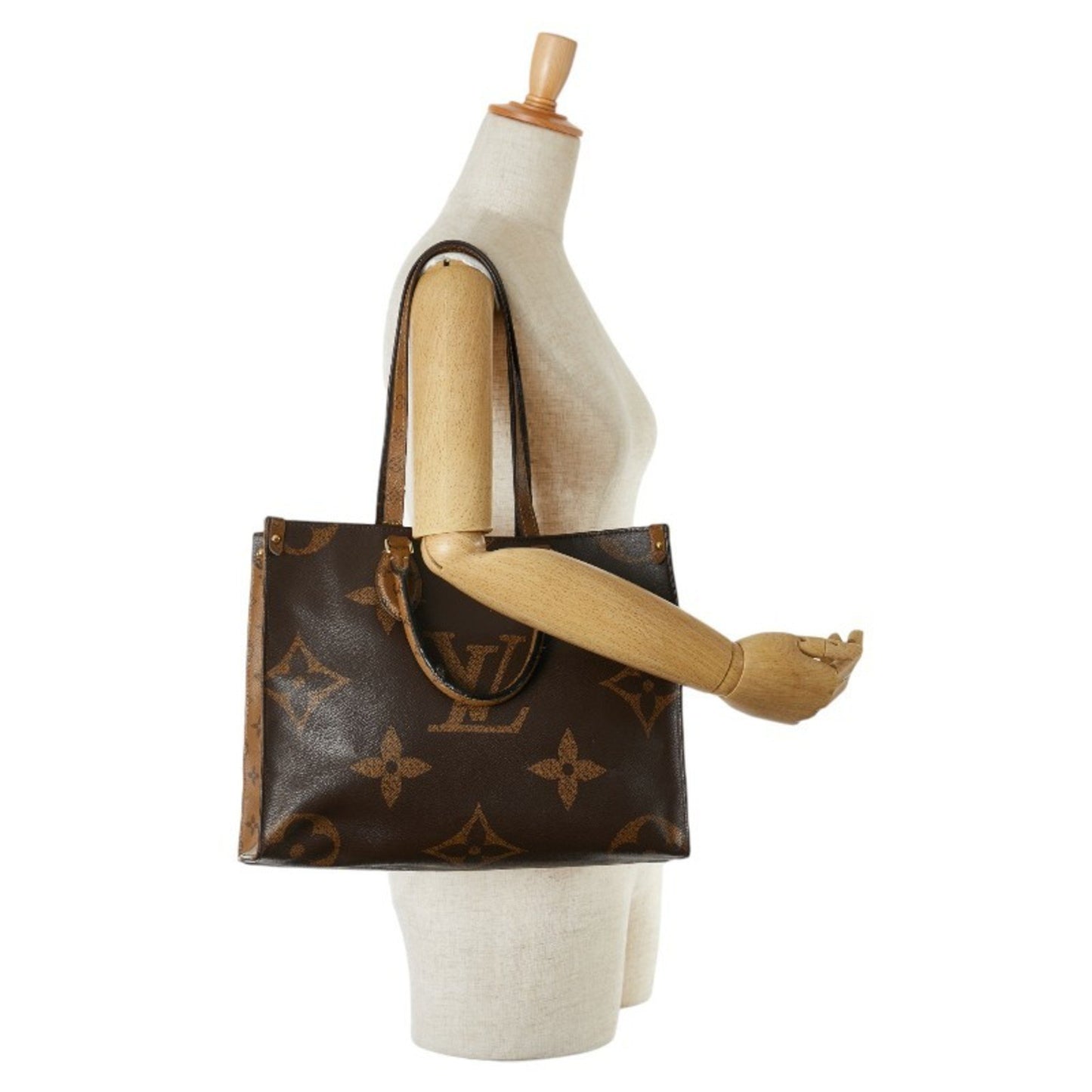 Louis Vuitton Brown Canvas Onthego