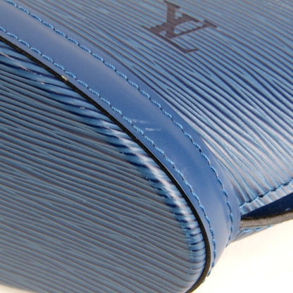 Louis Vuitton Blue Leather Handbag