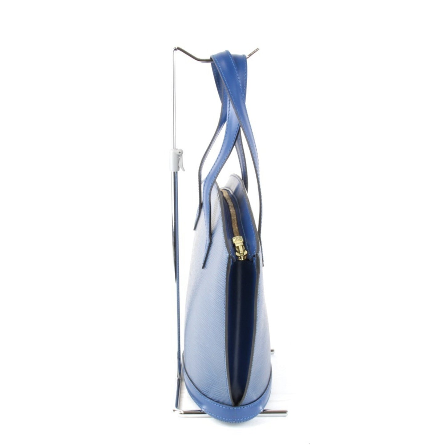 Louis Vuitton Blue Leather Handbag