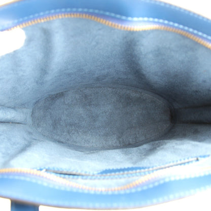 Louis Vuitton Blue Leather Handbag