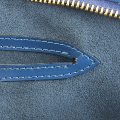 Louis Vuitton Blue Leather Handbag