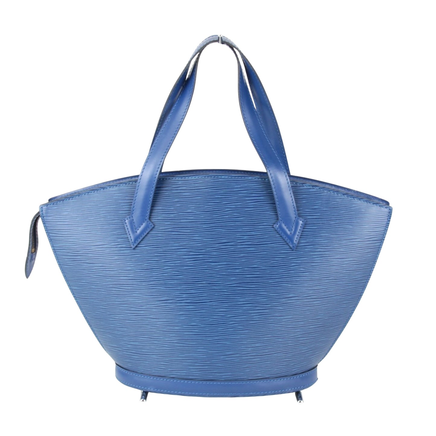 Louis Vuitton Blue Leather Handbag