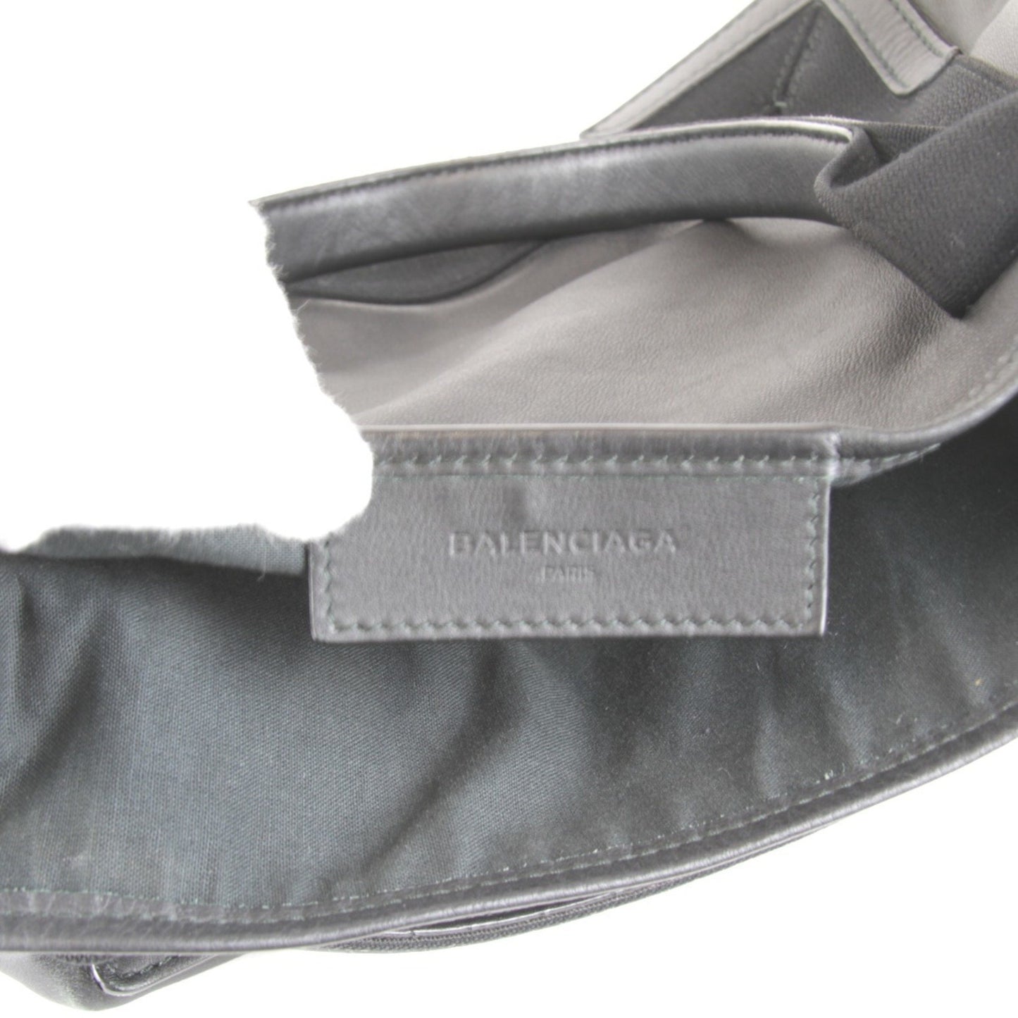 Balenciaga Black Leather Handbag