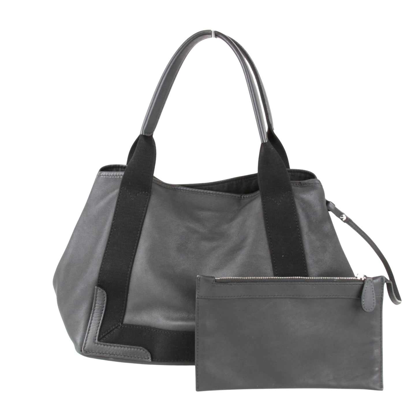 Balenciaga Black Leather Handbag