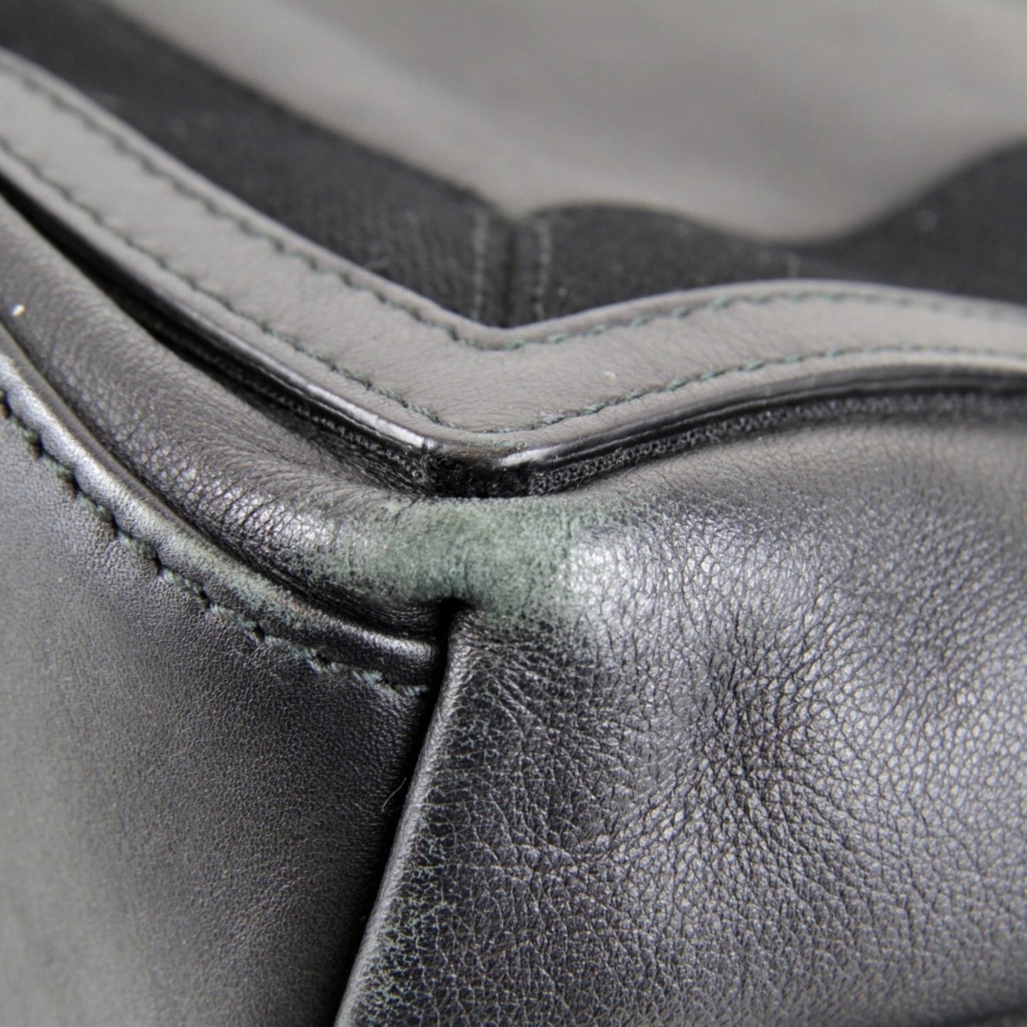 Balenciaga Black Leather Handbag