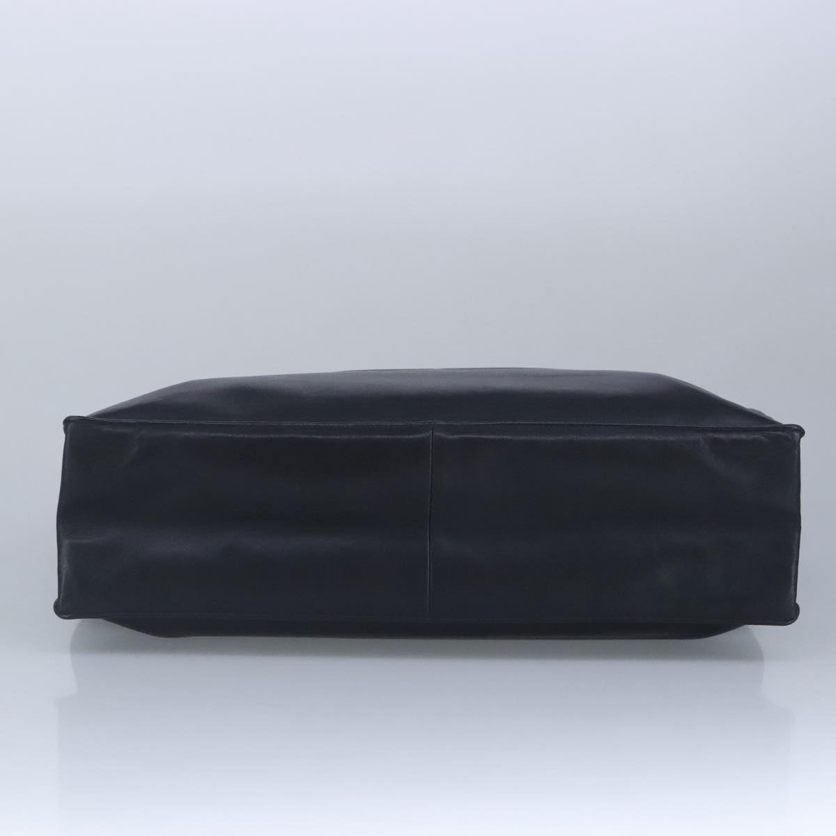 Chanel Black Leather Coco Mark