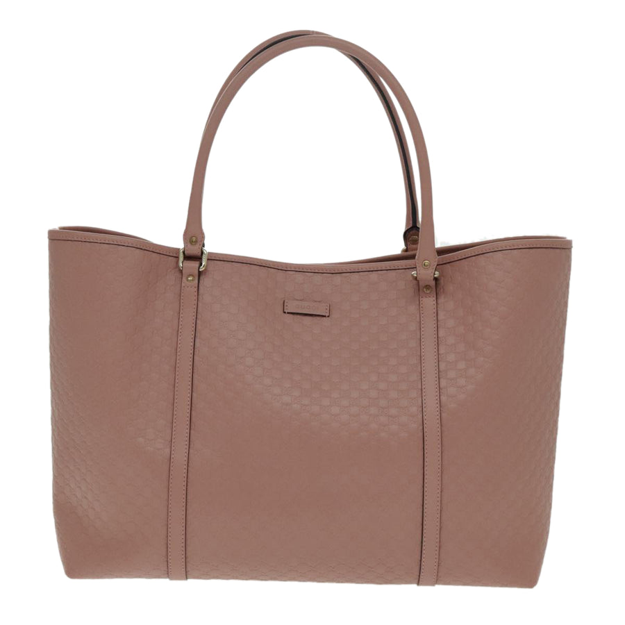 Gucci Pink Leather Micro Guccissima