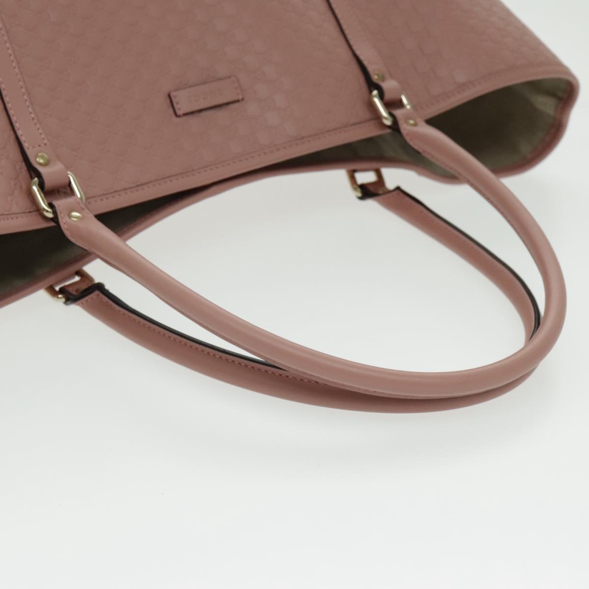 Gucci Pink Leather Micro Guccissima