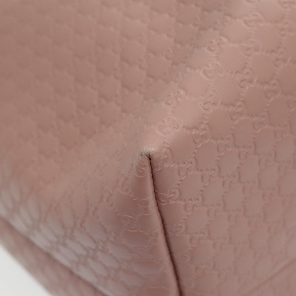 Gucci Pink Leather Micro Guccissima