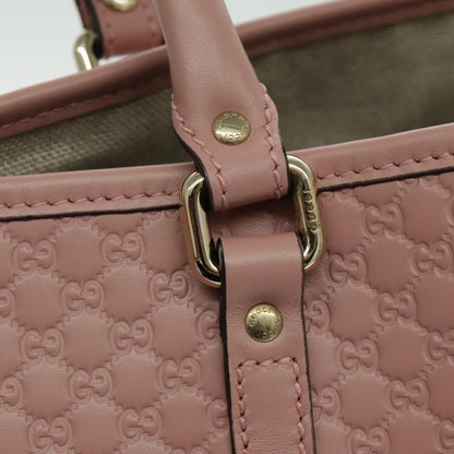 Gucci Pink Leather Micro Guccissima
