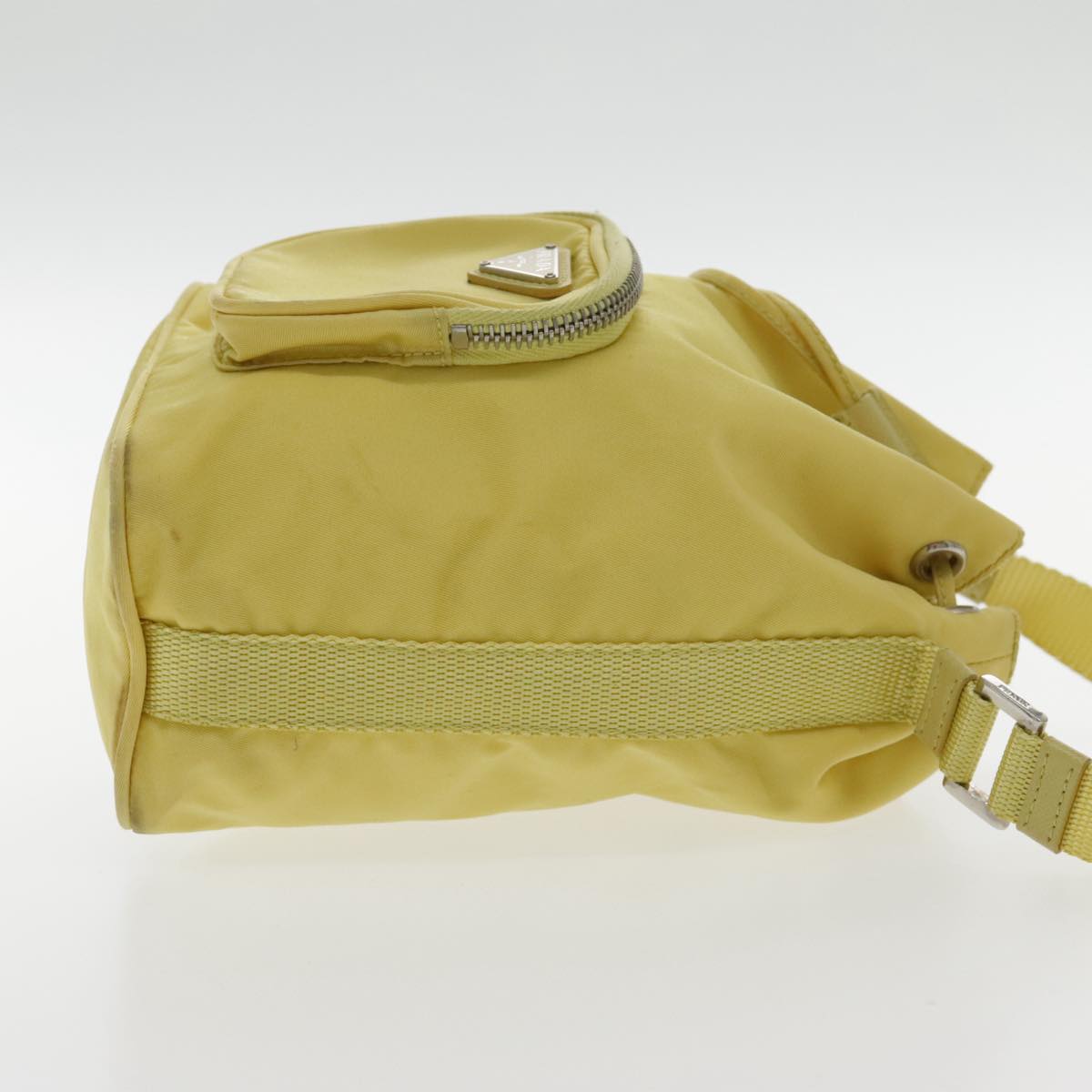 Prada Yellow Synthetic Re-nylon