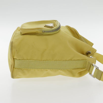 Prada Yellow Synthetic Re-nylon