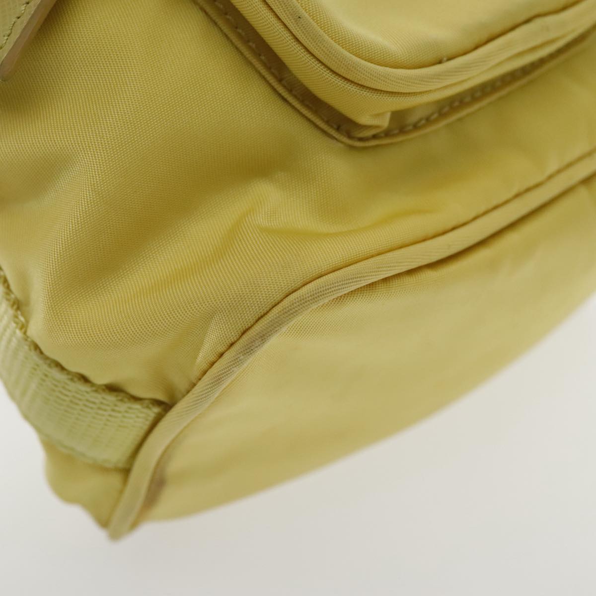 Prada Yellow Synthetic Re-nylon