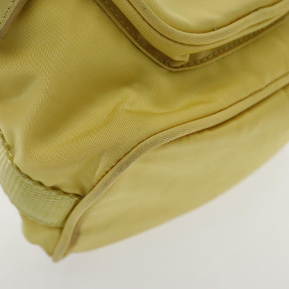Prada Yellow Synthetic Re-nylon