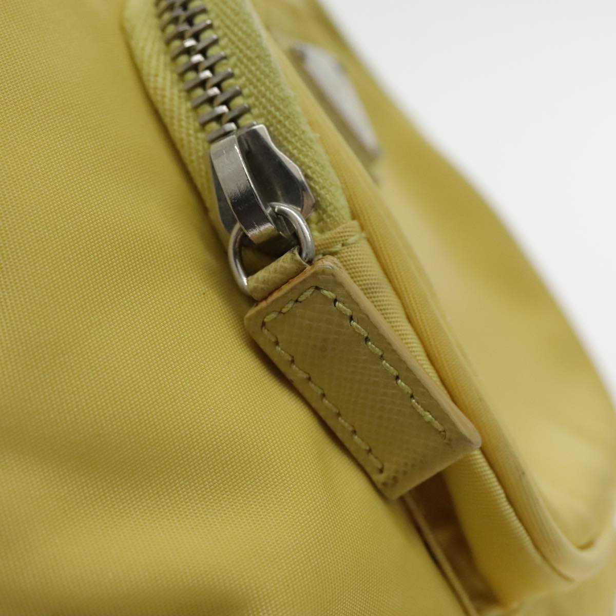 Prada Yellow Synthetic Re-nylon