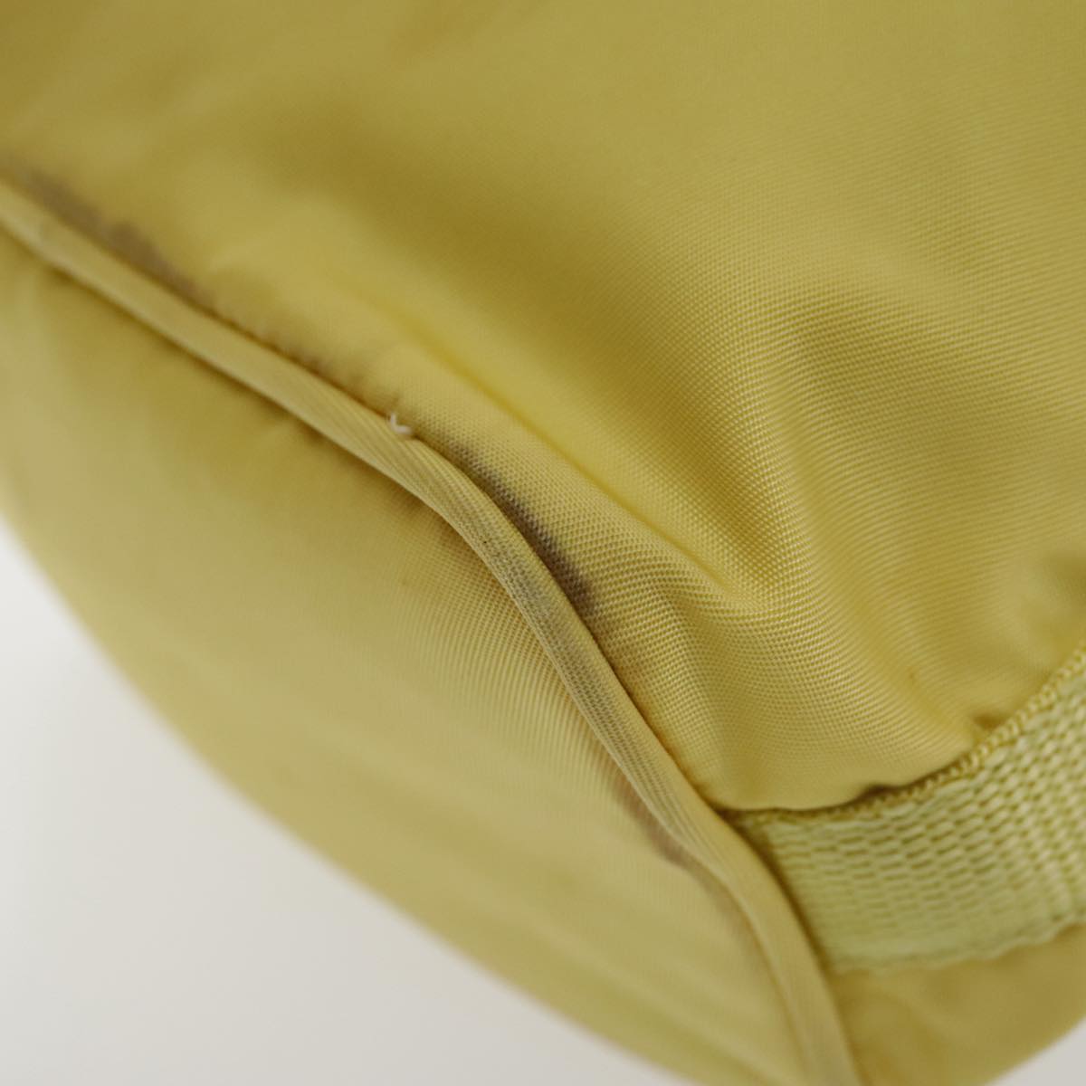 Prada Yellow Synthetic Re-nylon