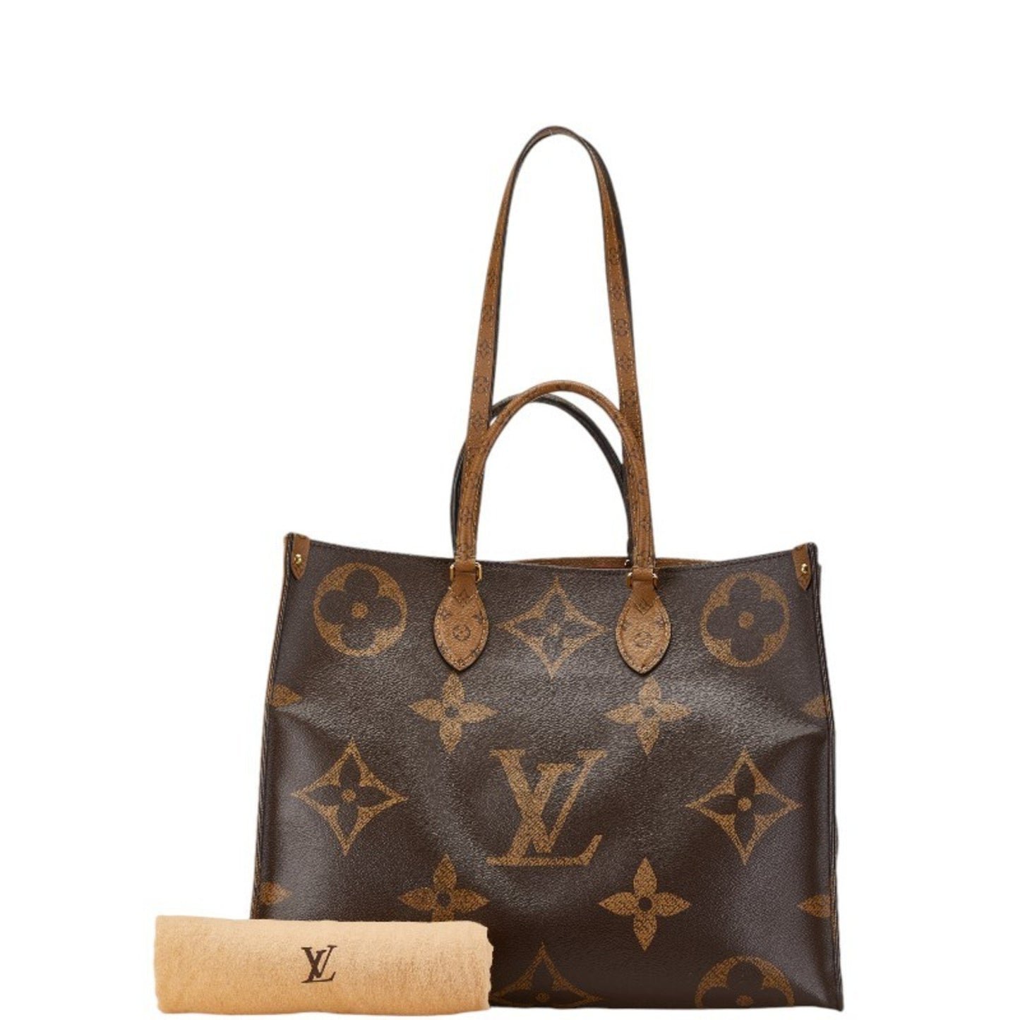Louis Vuitton Brown Canvas On The Go