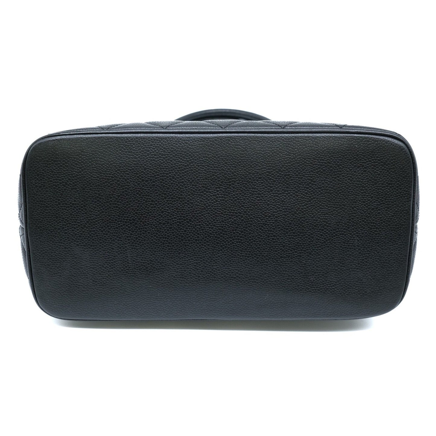 Chanel Black Leather Shopping