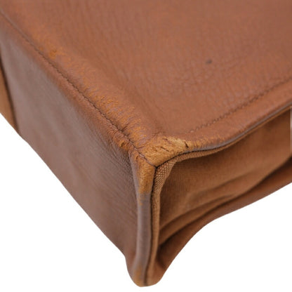 Hermès Brown Canvas Fourre Tout