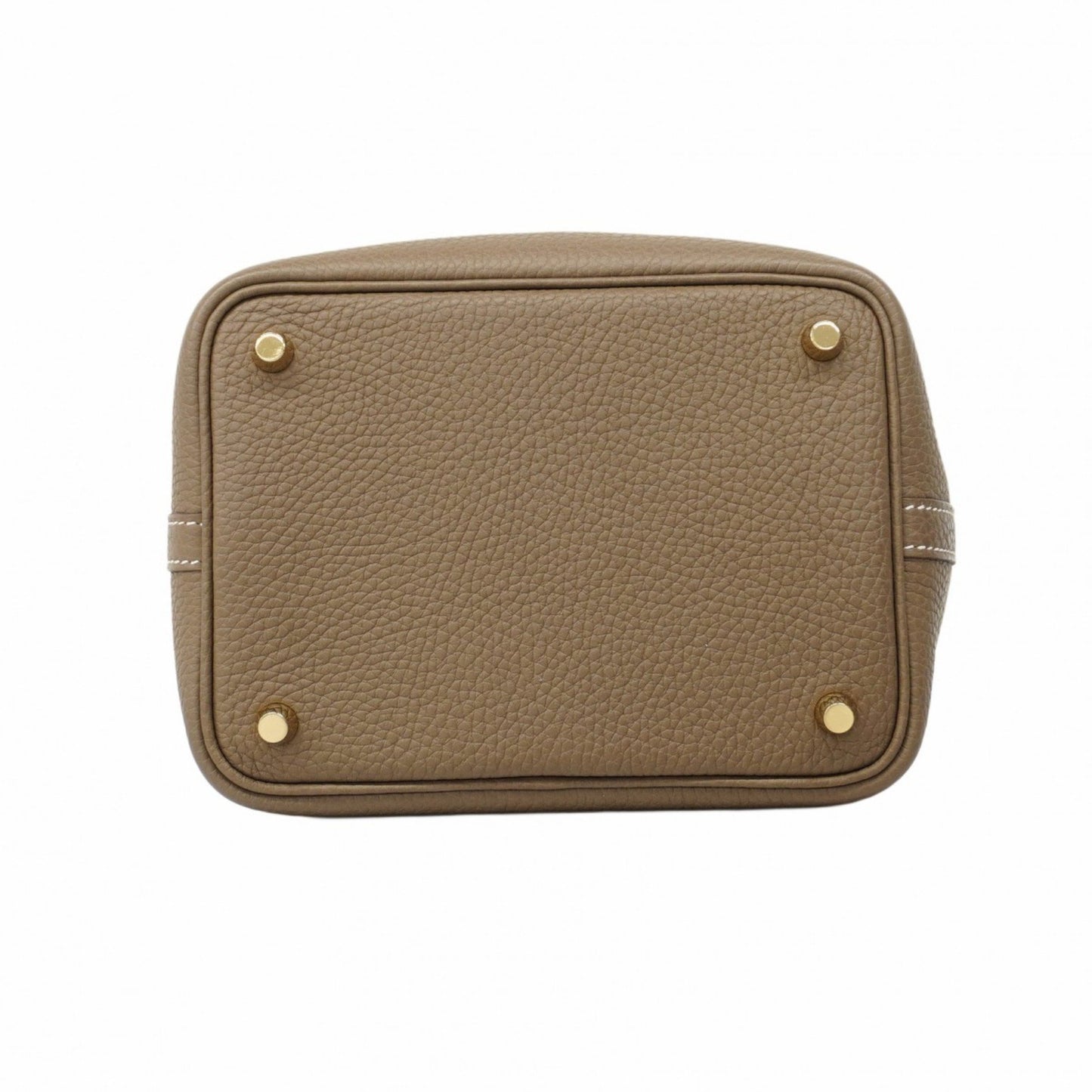 Hermès Brown Leather Picotin Lock