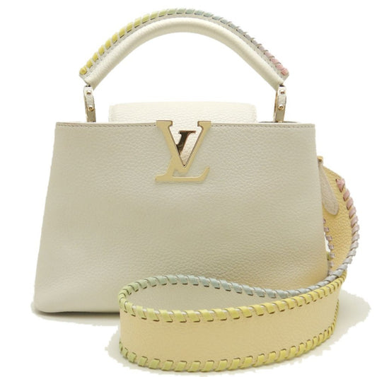 Louis Vuitton Gold Leather Handbag