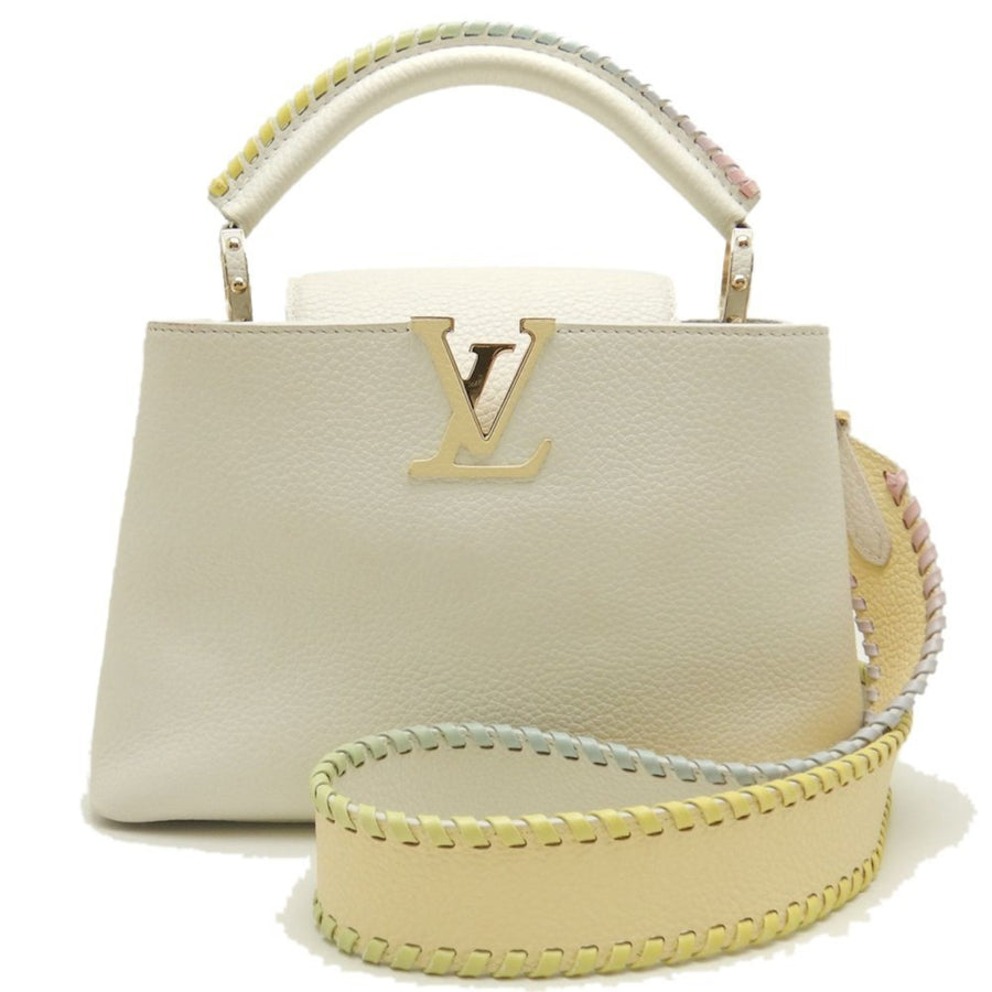 Louis Vuitton Gold Leather Handbag