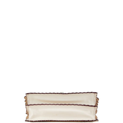 Fendi Brown Leather Kan I