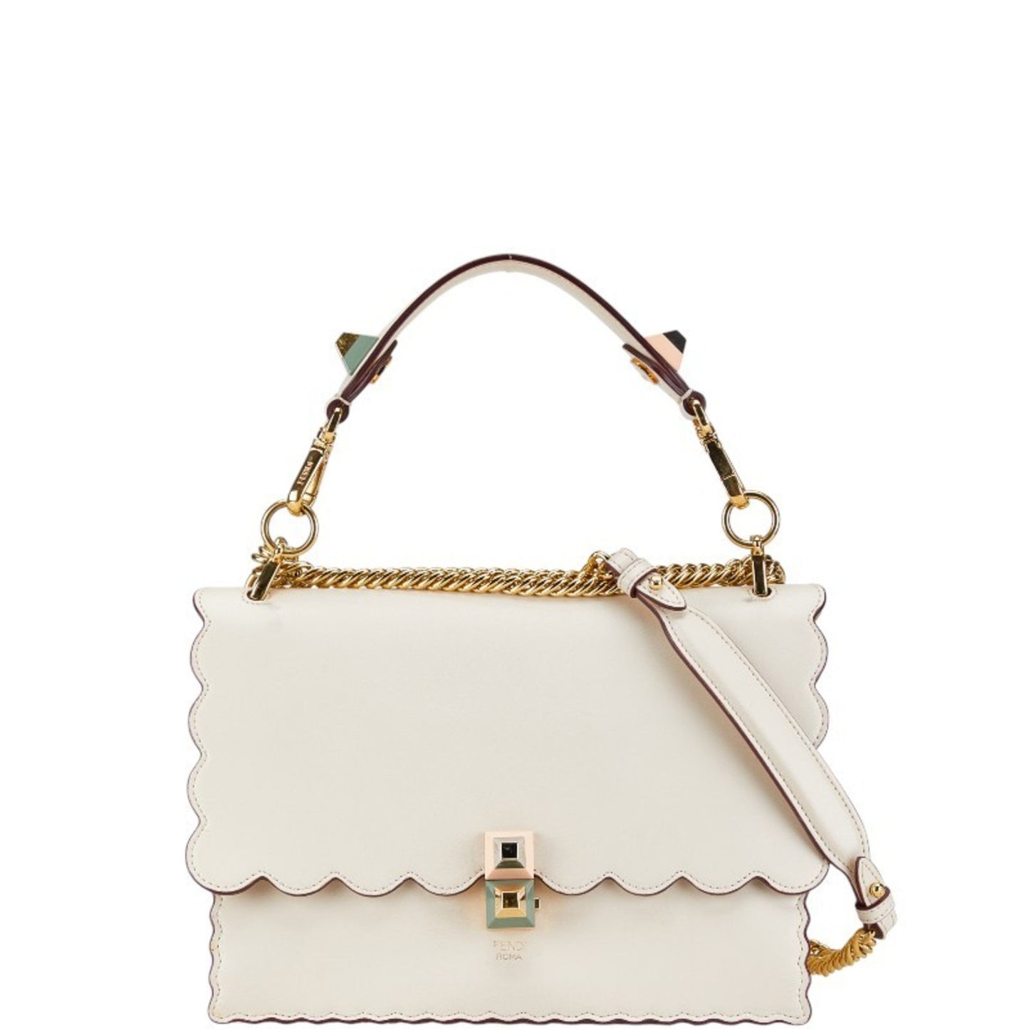 Fendi Brown Leather Kan I