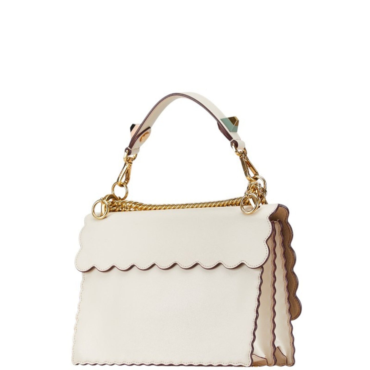 Fendi Brown Leather Kan I