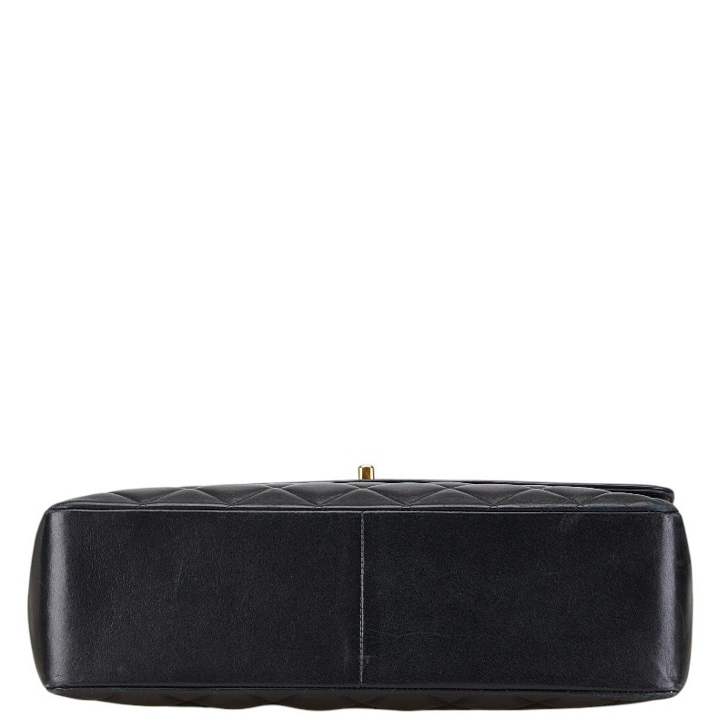Chanel Black Leather Logo Cc