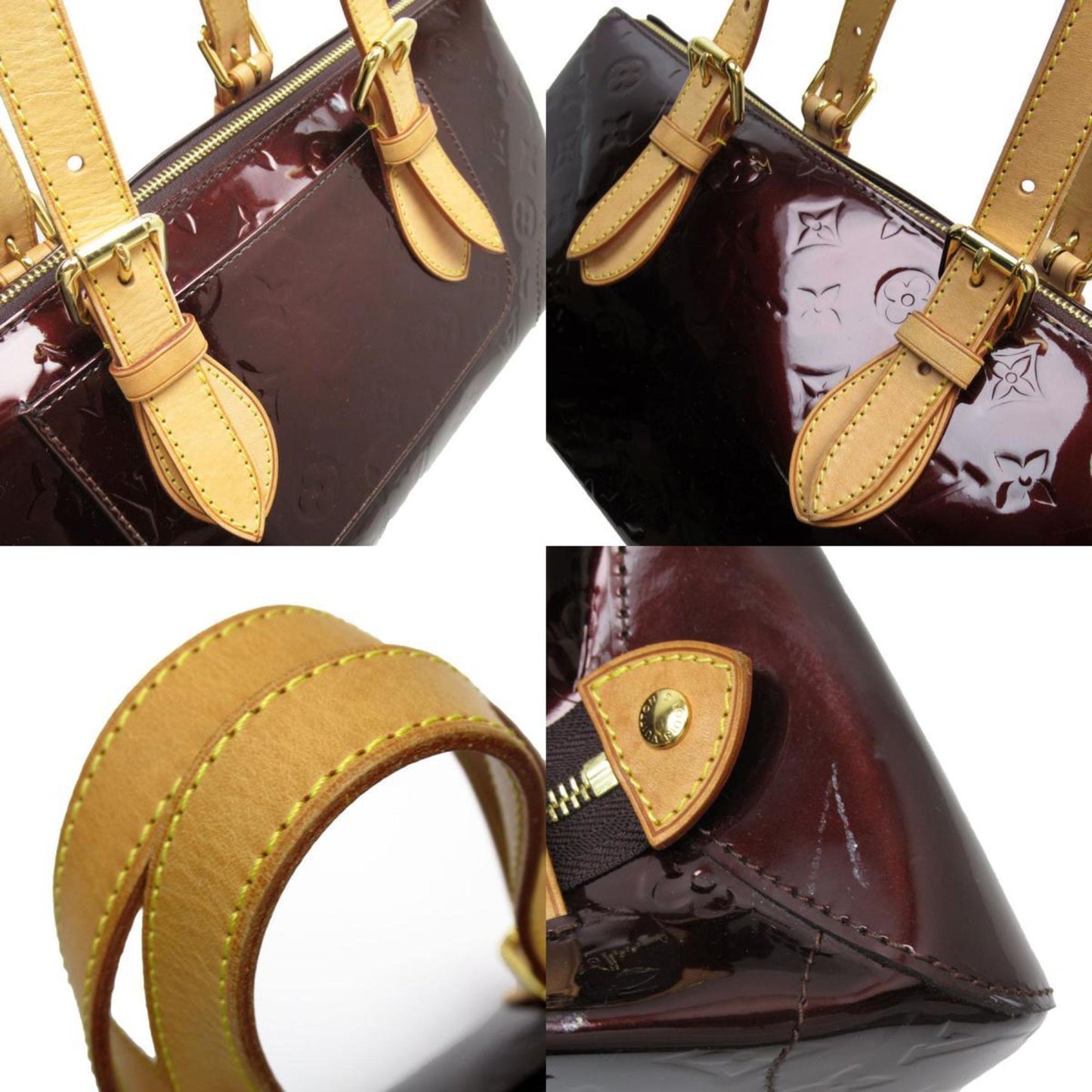 Louis Vuitton Red Canvas Handbag