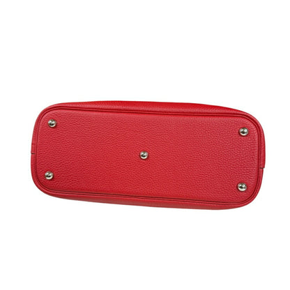 Hermès Red Leather Bolide