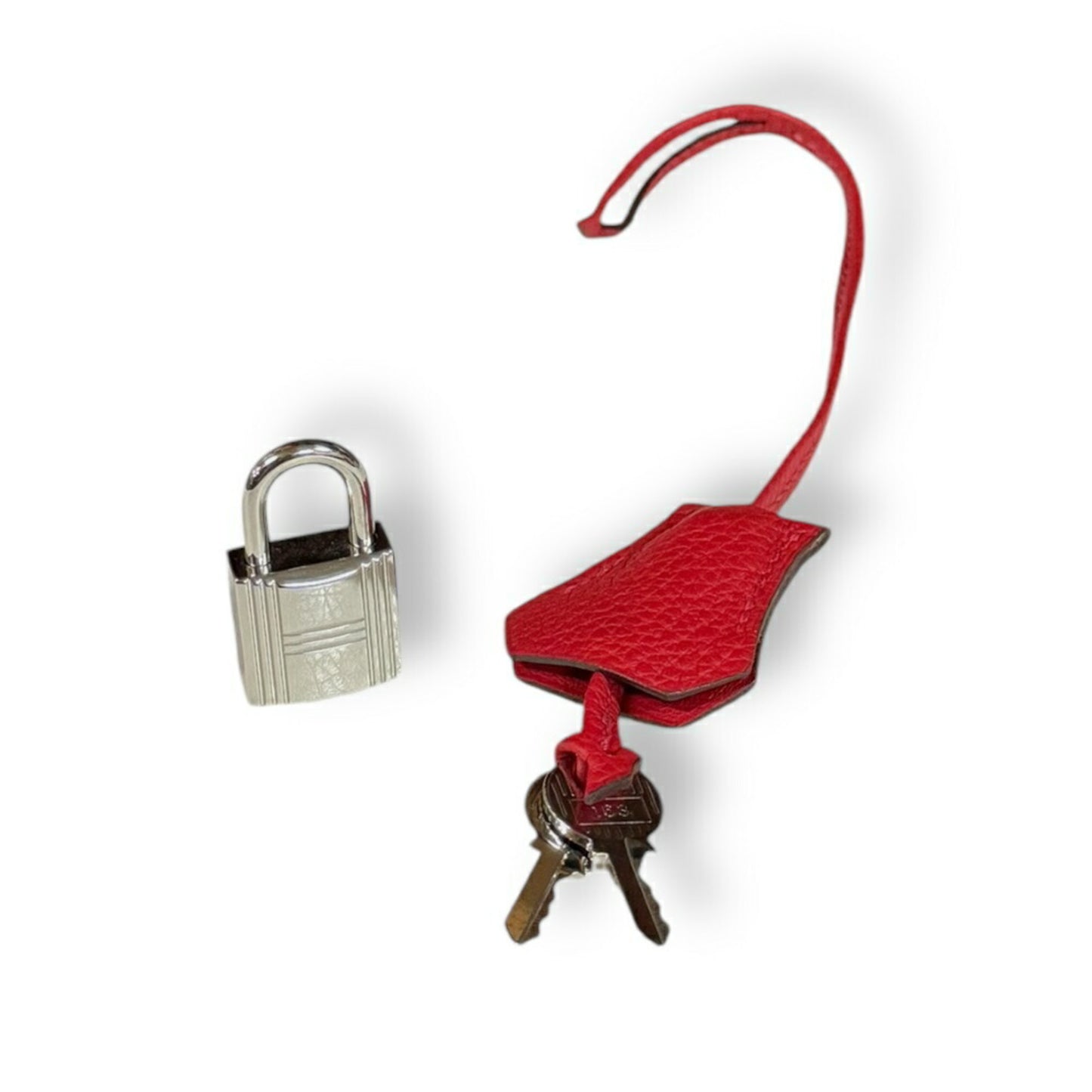 Hermès Red Leather Bolide
