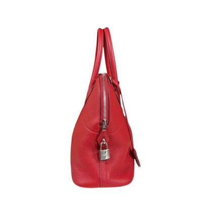Hermès Red Leather Bolide