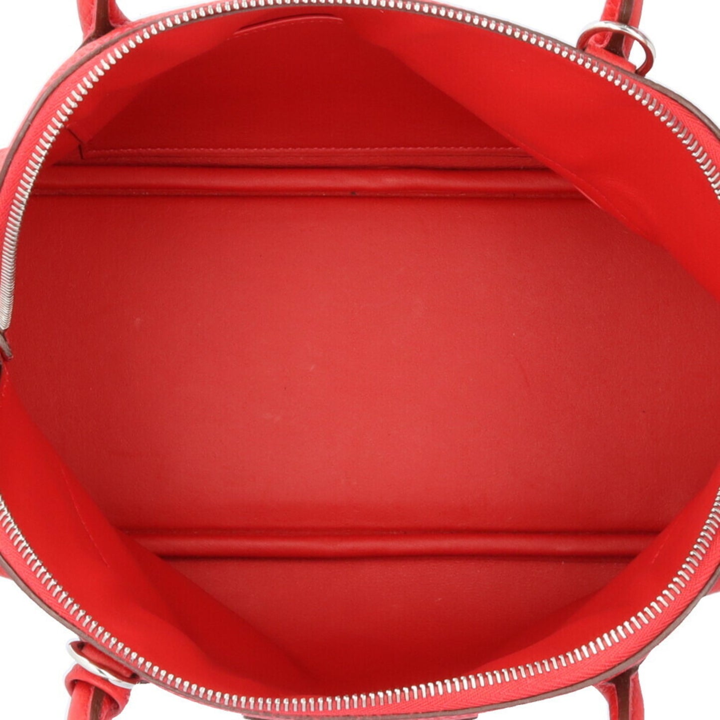 Hermès Red Leather Bolide