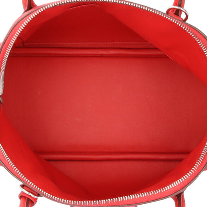 Hermès Red Leather Bolide
