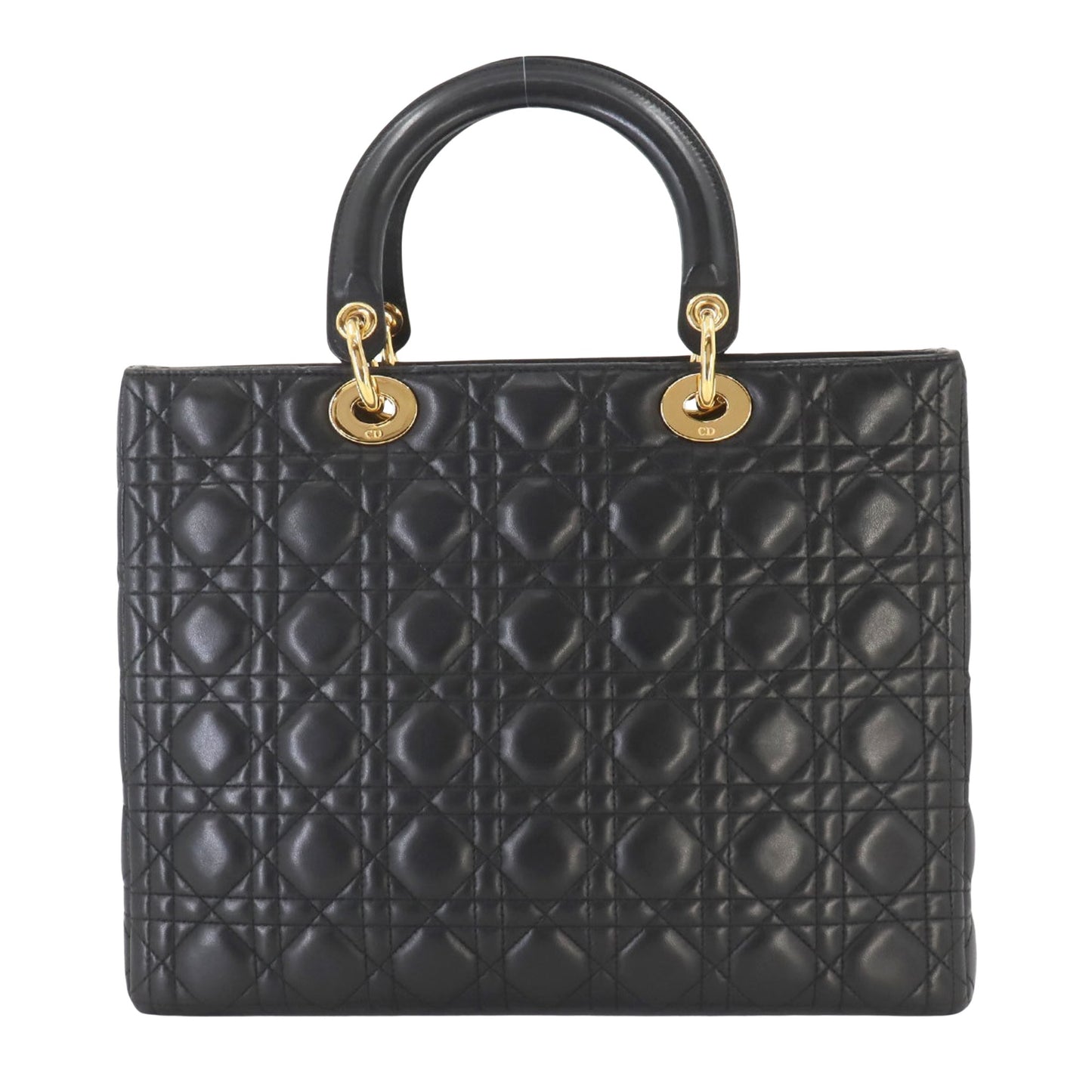Dior Black Leather Lady Dior