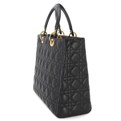 Dior Black Leather Lady Dior
