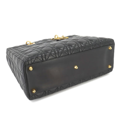 Dior Black Leather Lady Dior