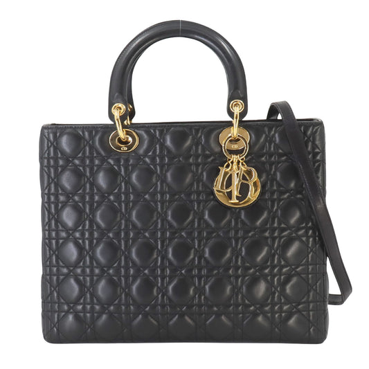 Dior Black Leather Lady Dior