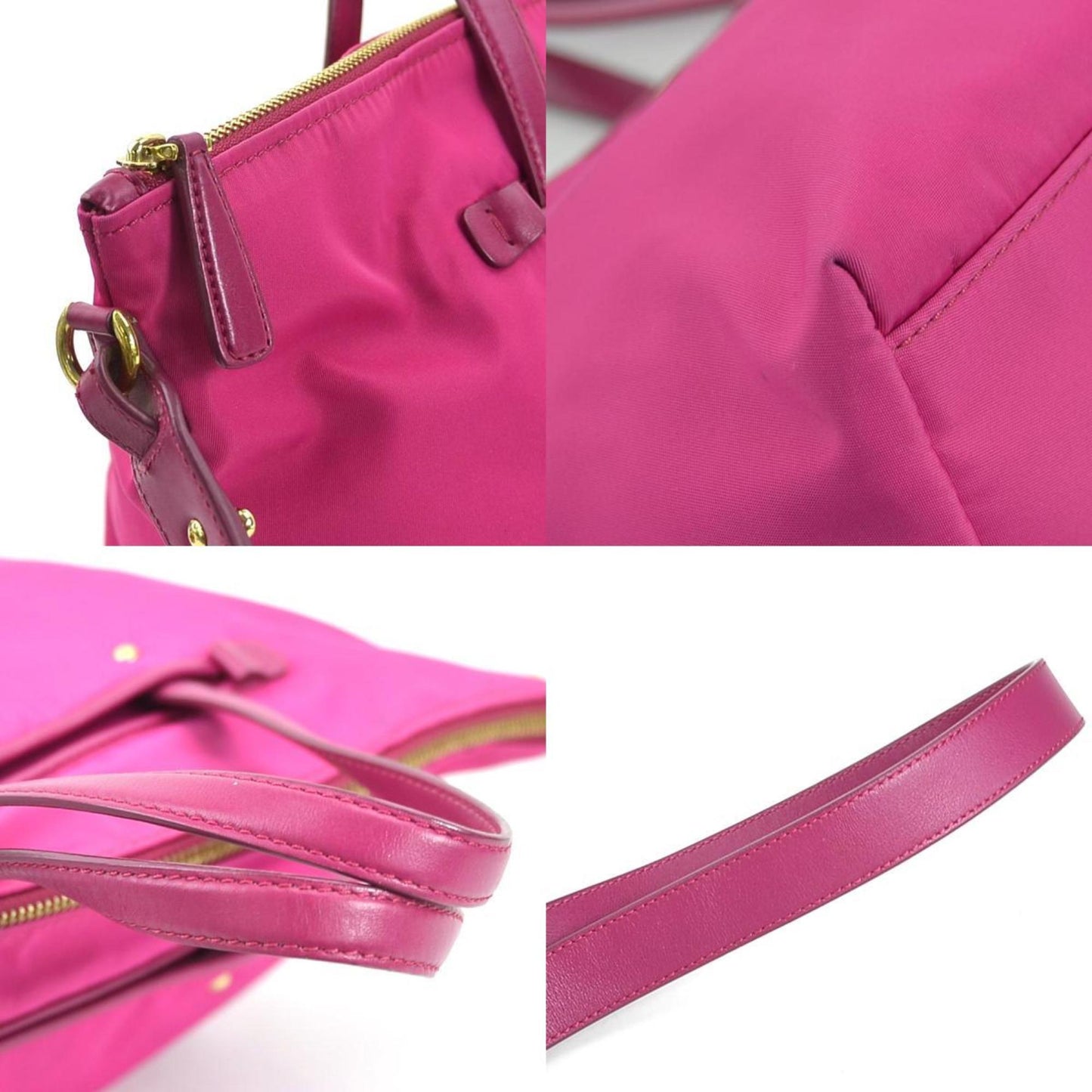 Salvatore Ferragamo Pink Synthetic Gancini