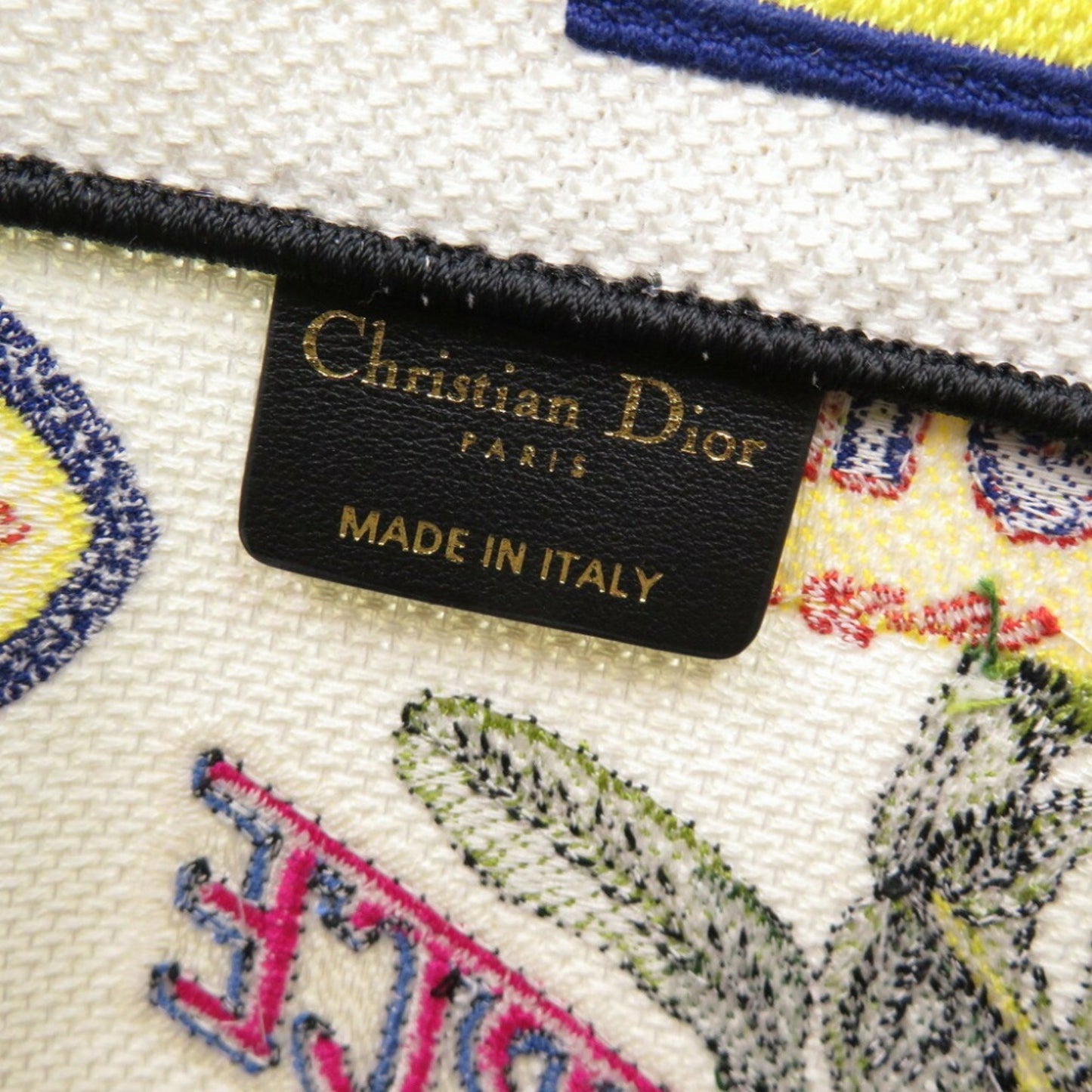 Dior Multi Canvas Book Tote