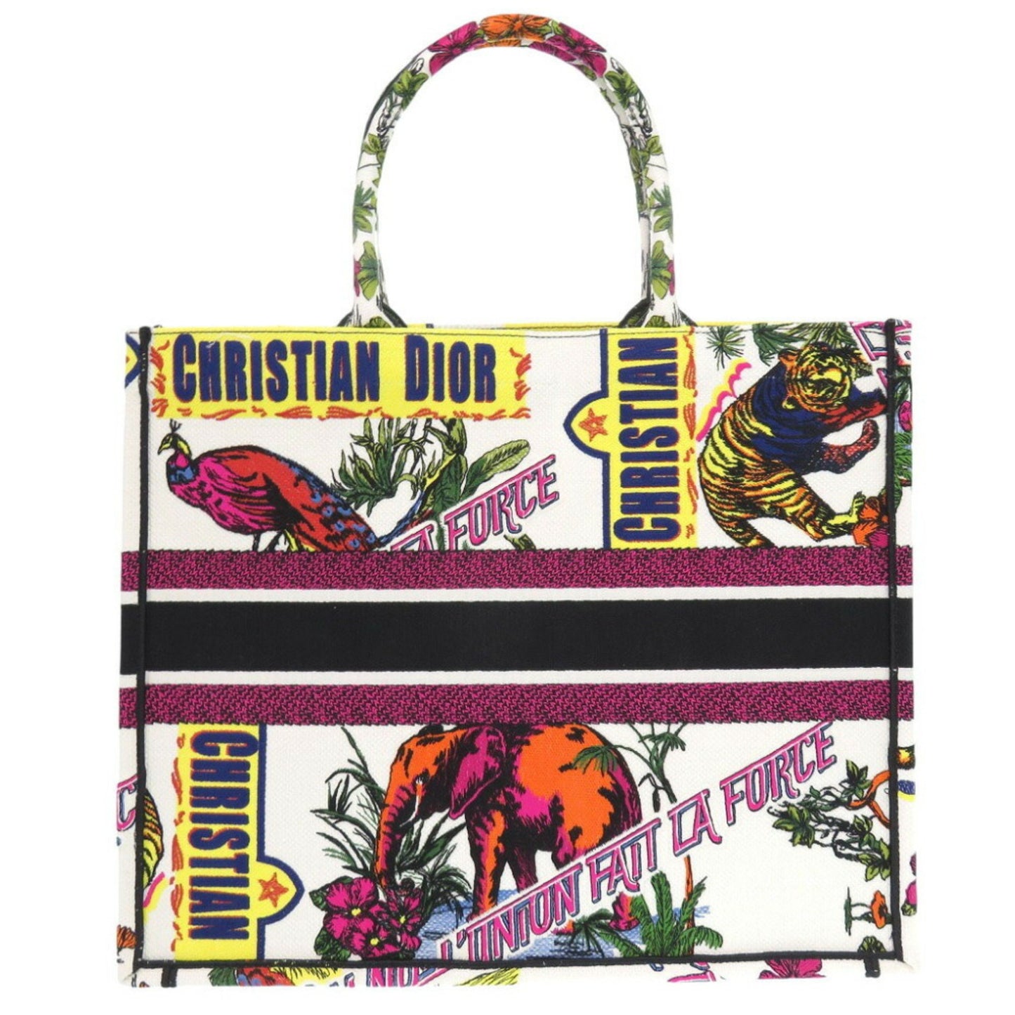 Dior Multi Canvas Book Tote